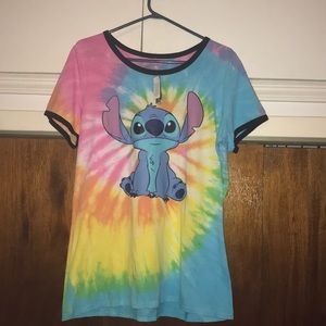 Stitch tie dye junior xl T-shirt